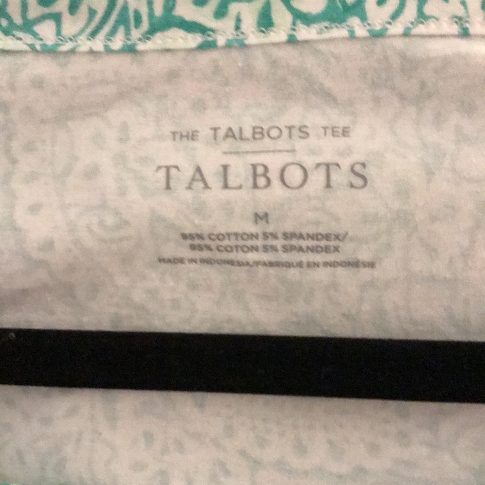 Talbots tee shirt size medium - Picture 3 of 3